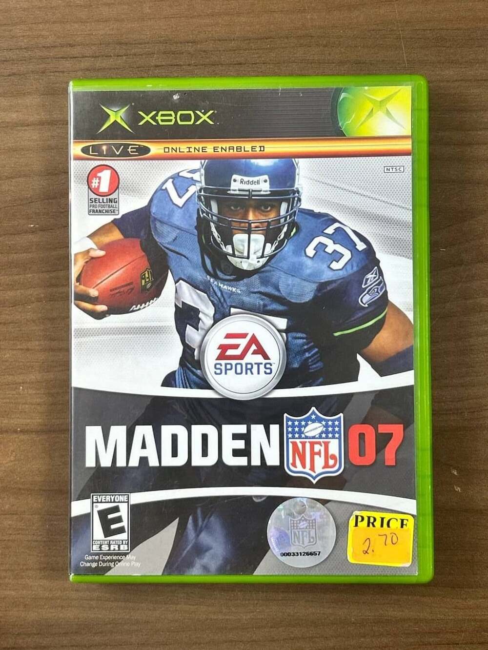 Madden NFL 07 Original Xbox 2006 EA Sports CIB Disc Case Manual